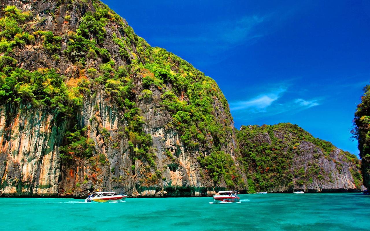 Voyagers Hostel Kepulauan Phi Phi Bagian luar foto