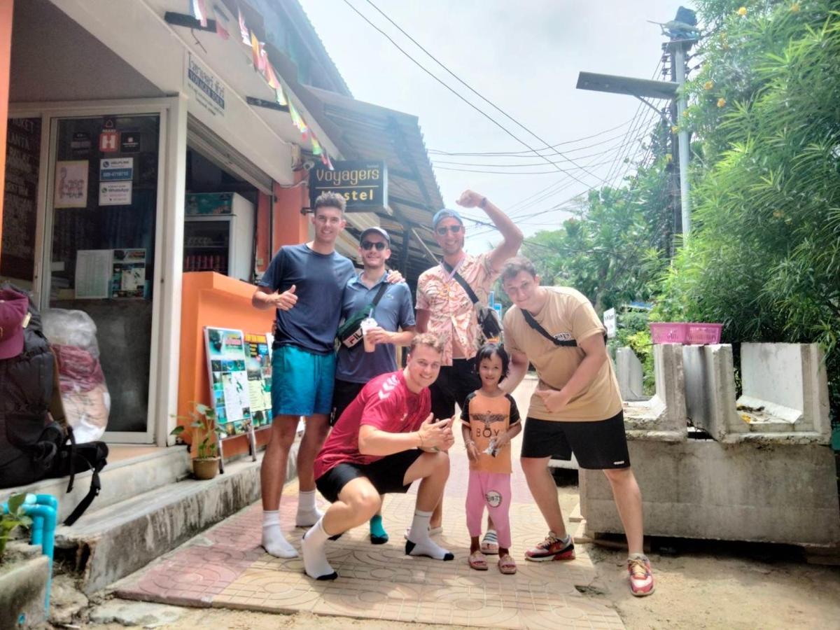 Voyagers Hostel Kepulauan Phi Phi Bagian luar foto